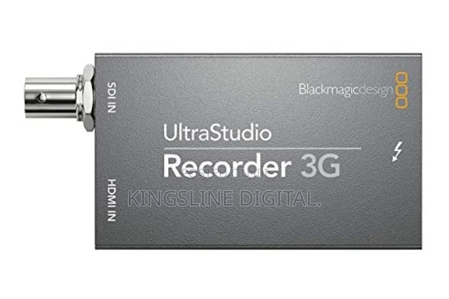 Blackmagic Design Ultrastudio Recorder 3g With Thunderbolt3