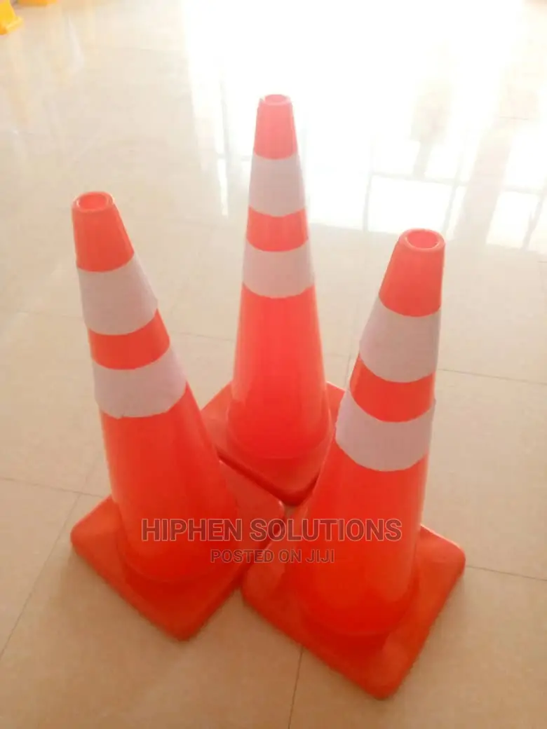 Road Work Safety Cones