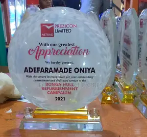 Award Plaques in Lagos