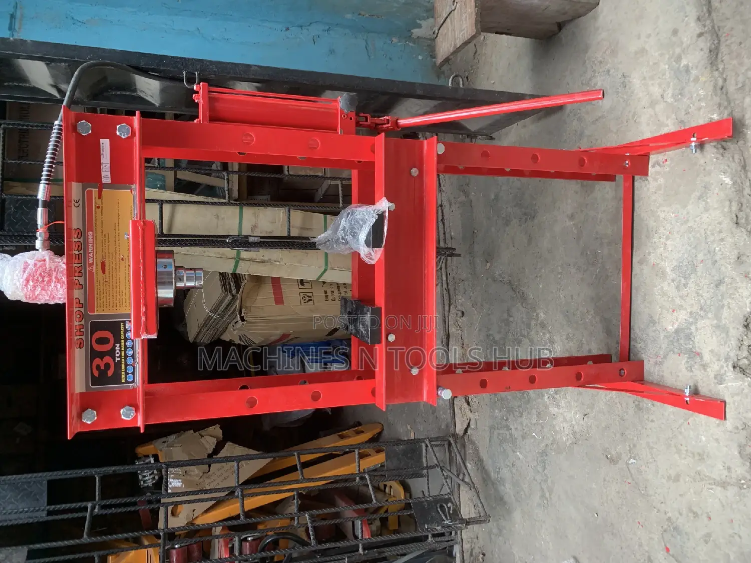 Hydraulic Shop Press 30 Tons.