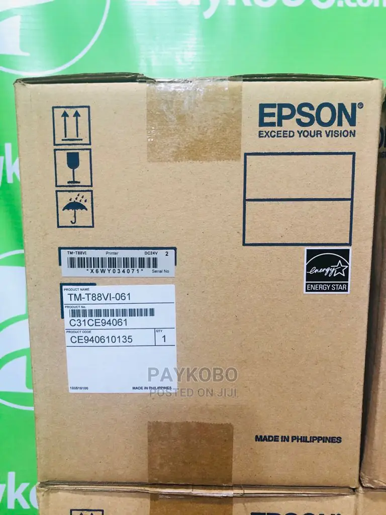 Epson Thermal Receipt Printer Tm-T88vi