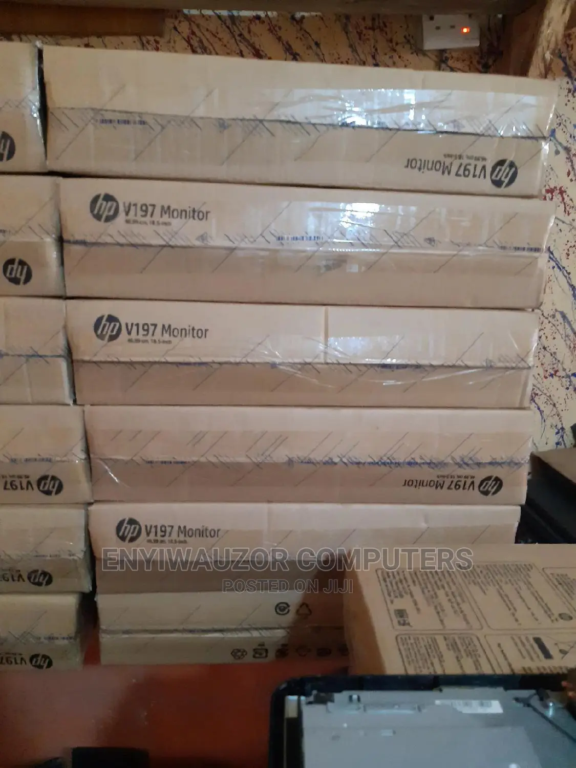 HP V197 Monitor LED