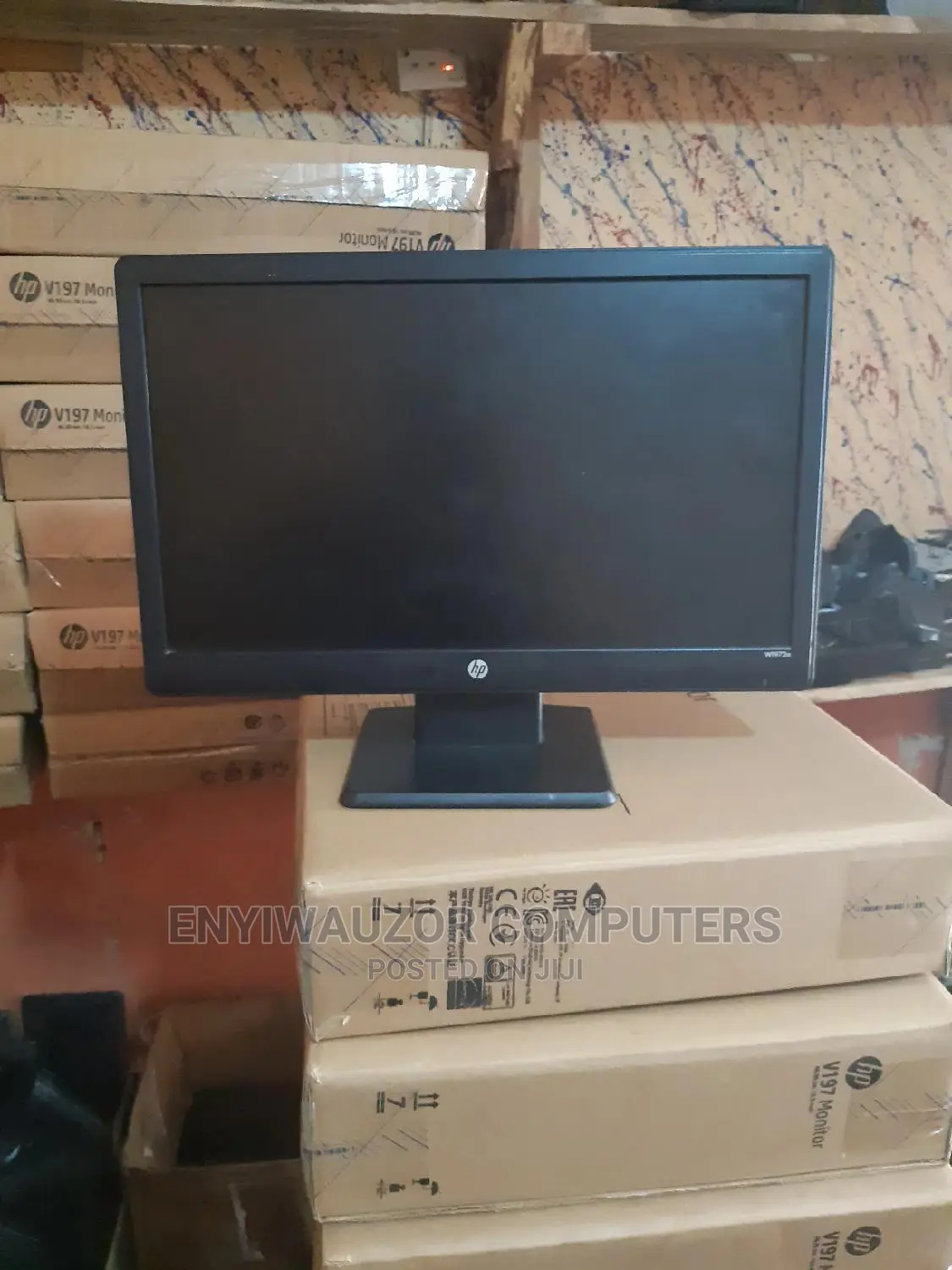 HP V197 Monitor LED