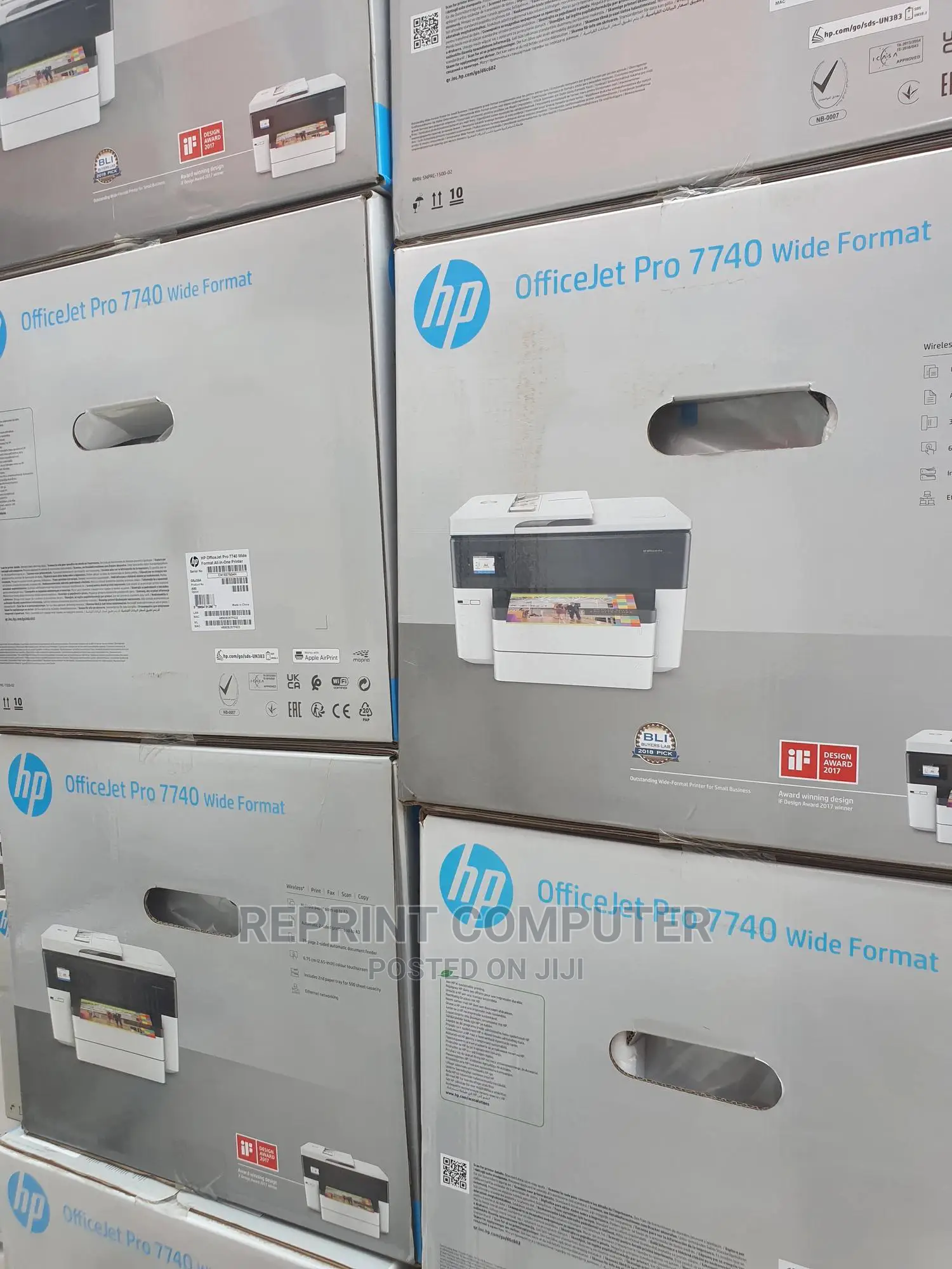 Hp Officejet Pro Wide Format All-in-One Printer - 7740