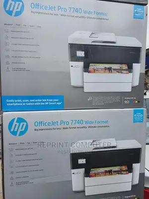 Hp Officejet Pro Wide Format All-in-One Printer - 7740