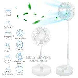 Rechargeable Folding Fan
