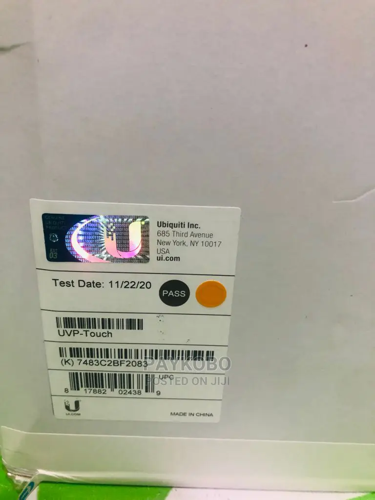 Ubiquiti Uvp-Touch Unifi Voip Phone