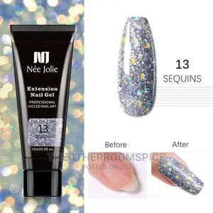 Photo - Polygel Nail Extension and Slip Solution Beauty Nails