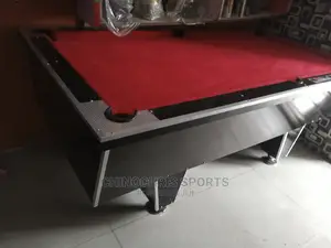 7ft Red Felt Local Snooker