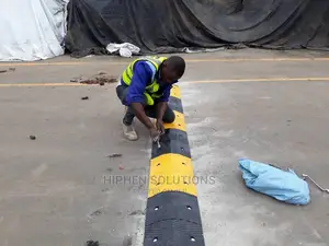Yellow and Black Rubber Speed
