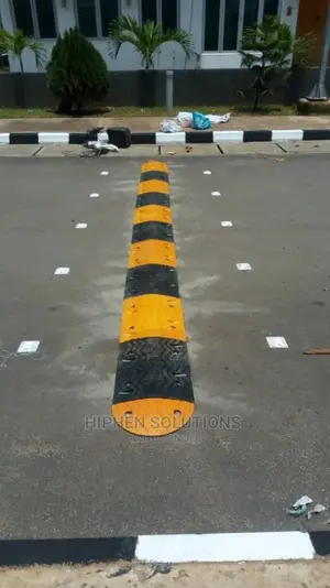 Good Quality Washboard Shape Rubber Speed Bumps