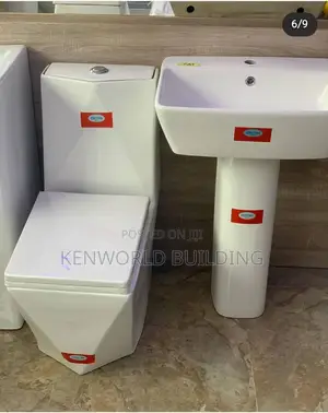 Quality Modern Top Flush Ceramic Water Closet With Sink.