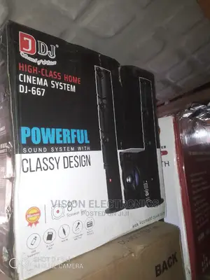 DJ 667 Powerful Home Theater System