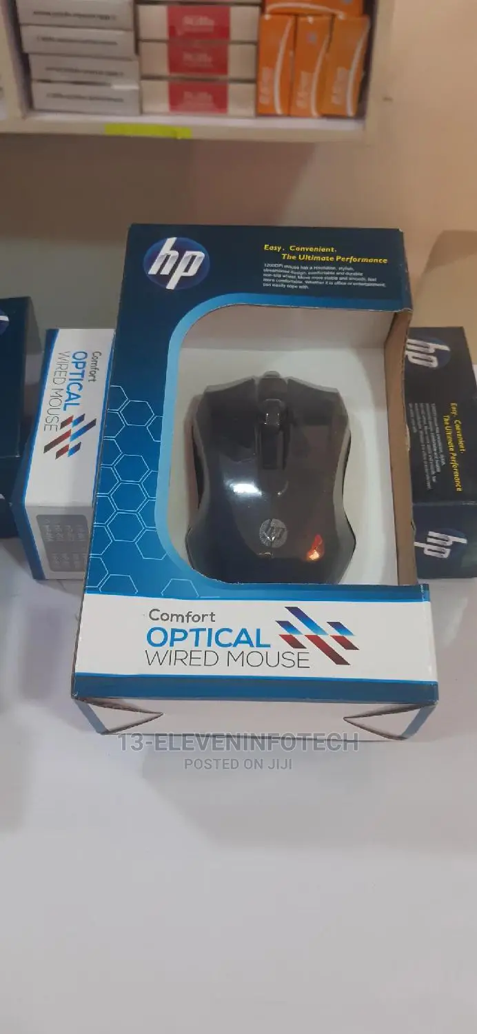 Big Wired Mouse for All Computer Laptops