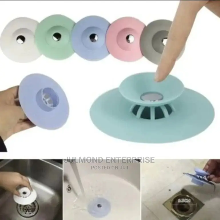 Silicone Bathtub Floor Filter Water Stopper