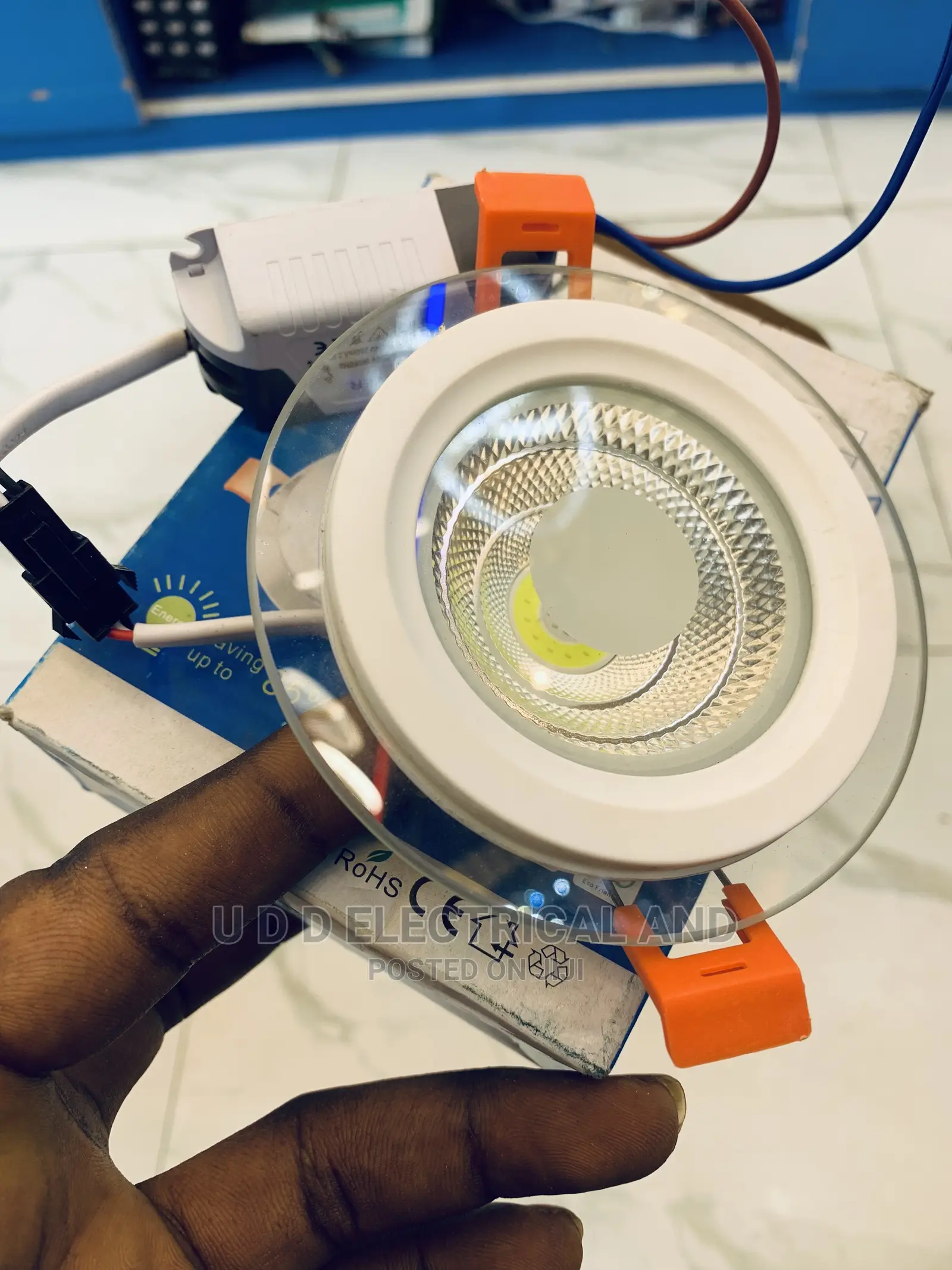 6watts Glass 3colors Pop Light Very Bright and Quality