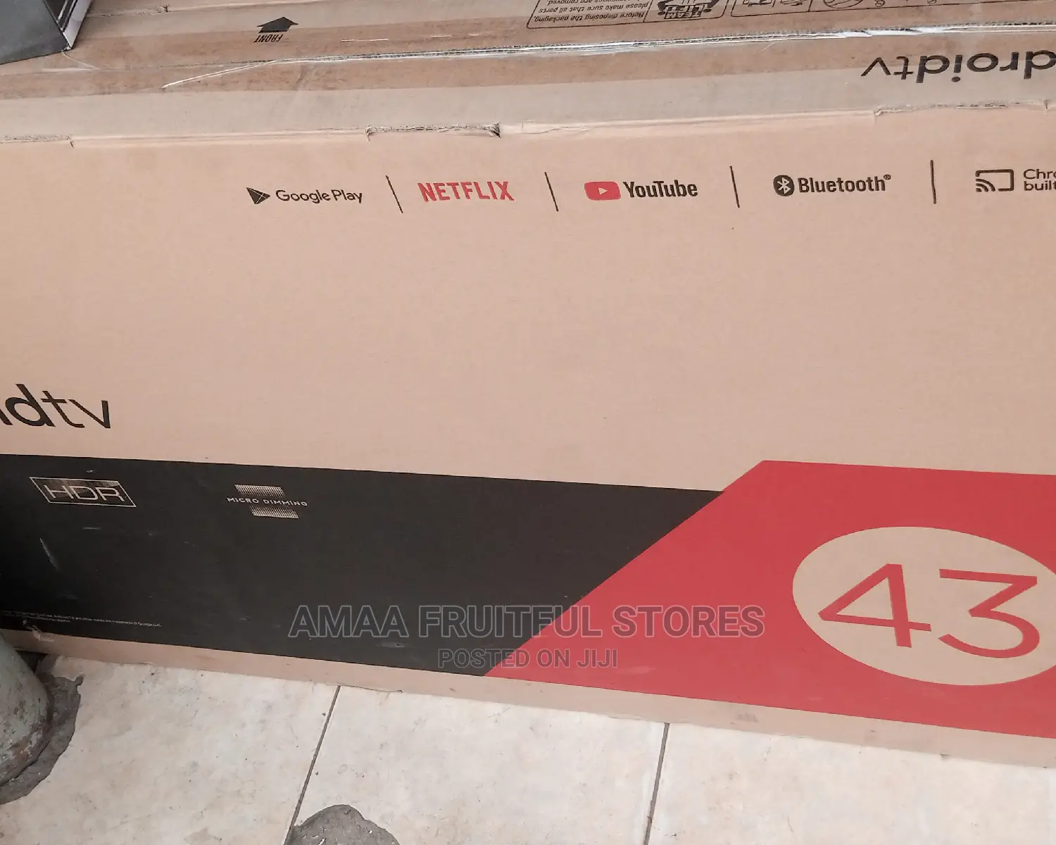 43inches TCL Android Tv