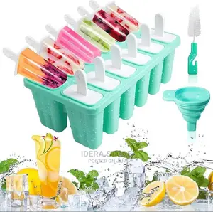 Ice Pop Maker Mold Popsicle Ice Frozen 12 HOLES