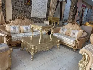 Luxury 7 Seater Living Room Turkey Royal Chairs.