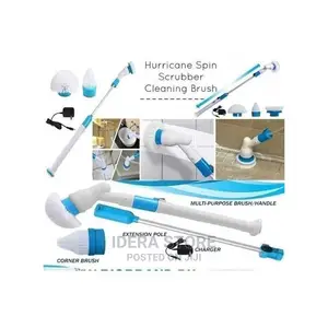 Hurricane Spin Brush Tub and Tile Scrubber Surface Cleaner