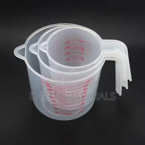 Plastic Transparent Measuring Cups 250/500/1000ml
