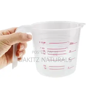 Plastic Transparent Measuring Cups 250/500/1000ml
