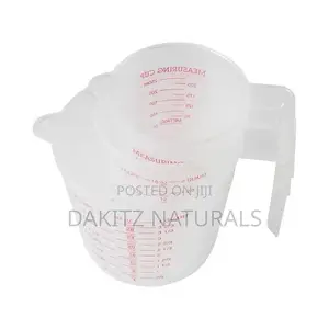 Plastic Transparent Measuring Cups 250/500/1000ml