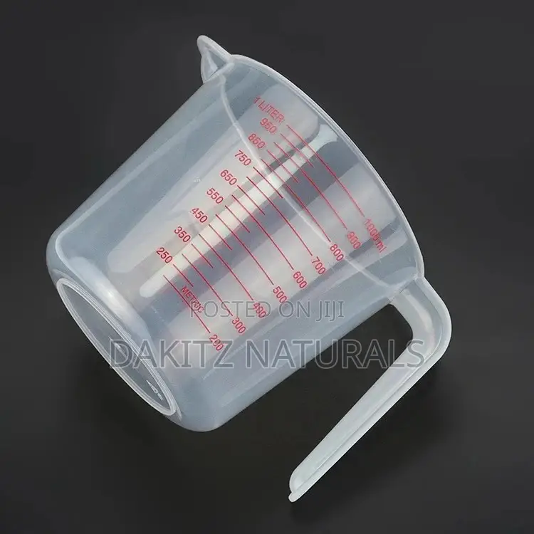 Plastic Transparent Measuring Cups 250/500/1000ml