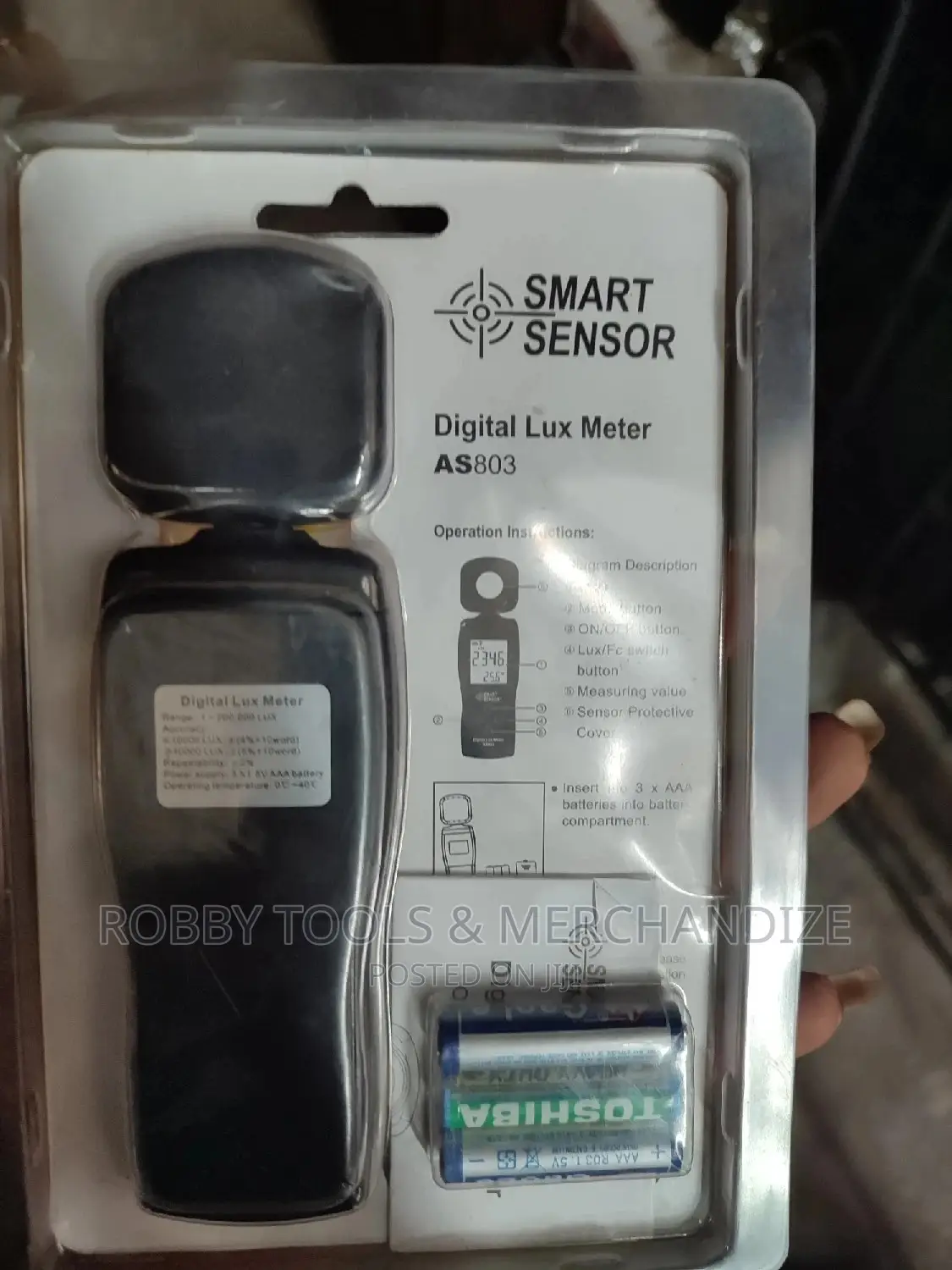 Digital Light Meter
