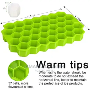 Honeycomb Ice Cube Silicone Mold Ice Maker