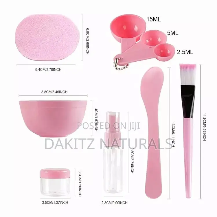 7in1 Face Mask Mixing Bowl Set Diy