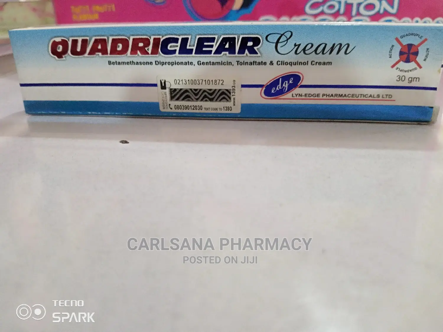 Quadriclear Clear Cream