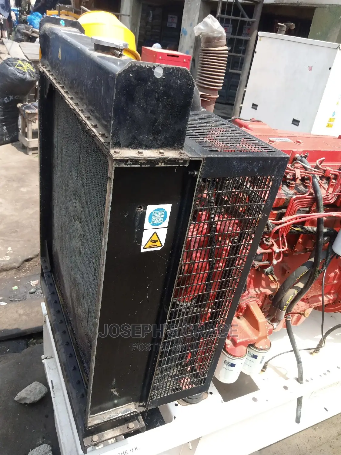 100kva Perkins Basic Generator (1000 Series) Uk Used.