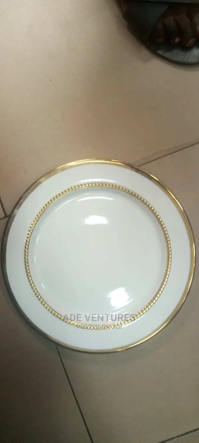 Gold Design Plate