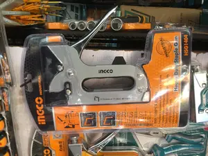 Ingco Heavy Duty Staple Gun + Free 1000 Pins - 10mm
