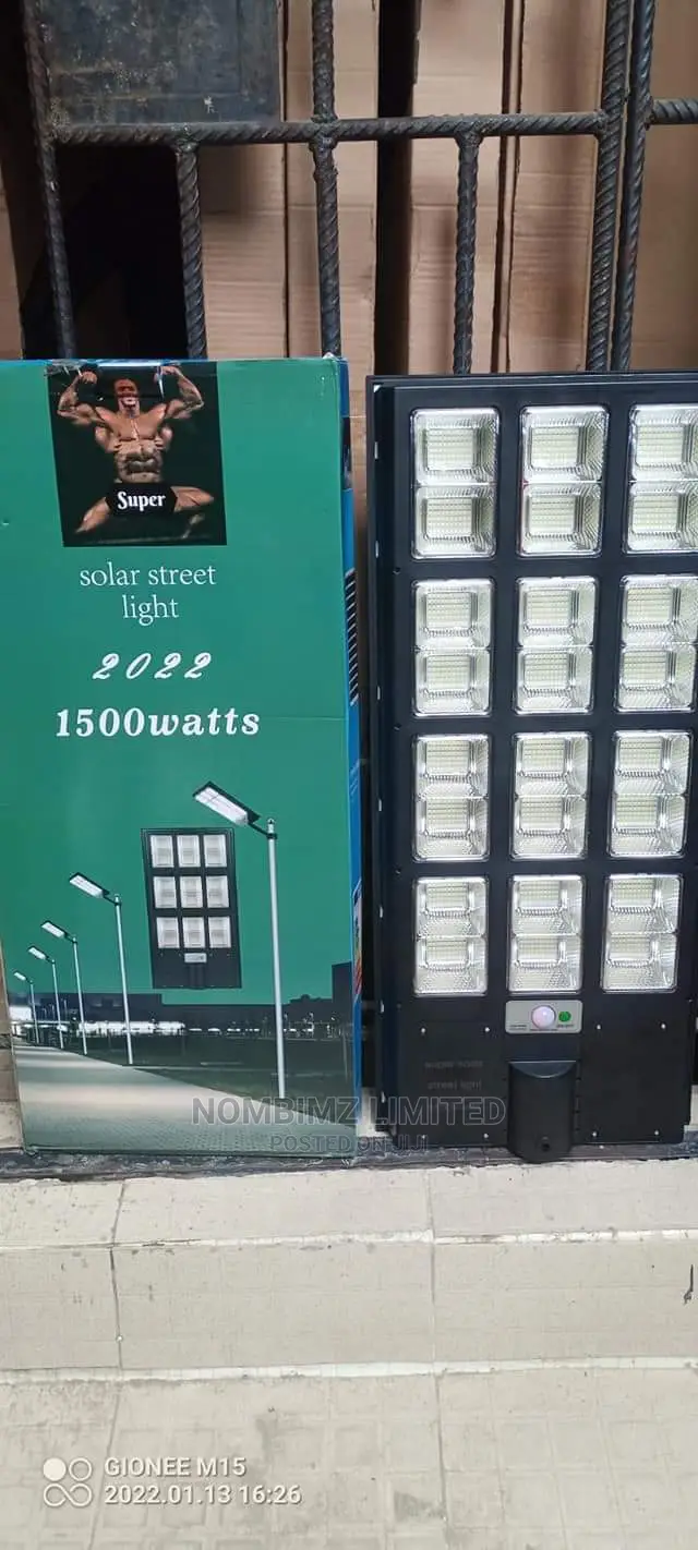 Massive All in One Solar Street Light