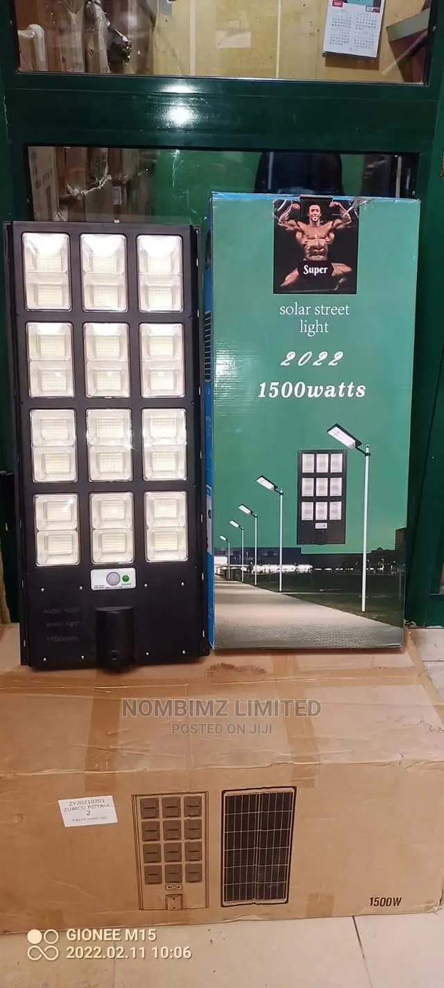 Massive All in One Solar Street Light