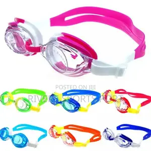 Adjustable Antifog UV Shield Kids Swimming Goggles Earplug