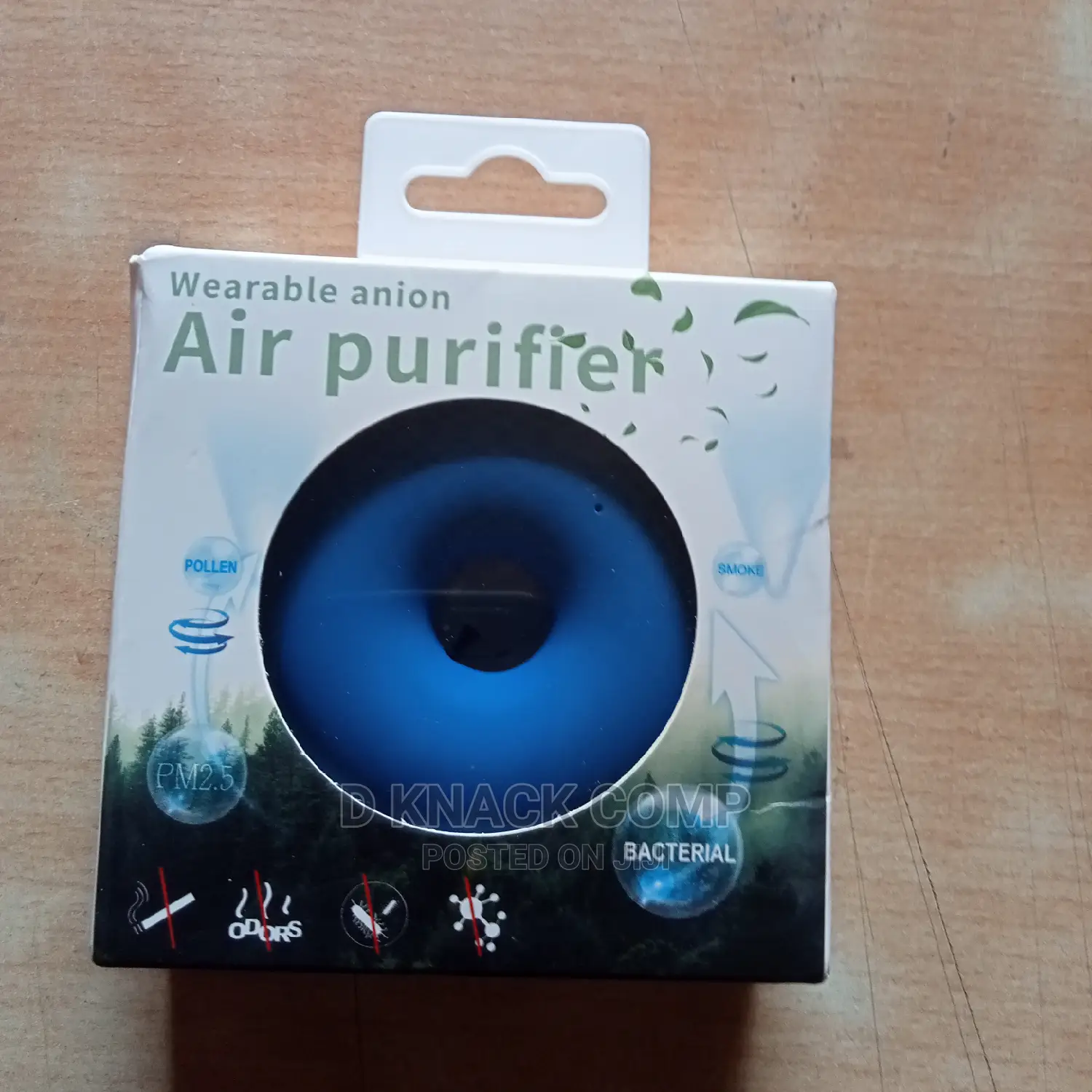 Portable Wearable Negative Ion Air Purifier