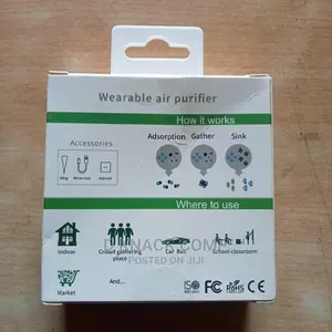 Portable Wearable Negative Ion Air Purifier