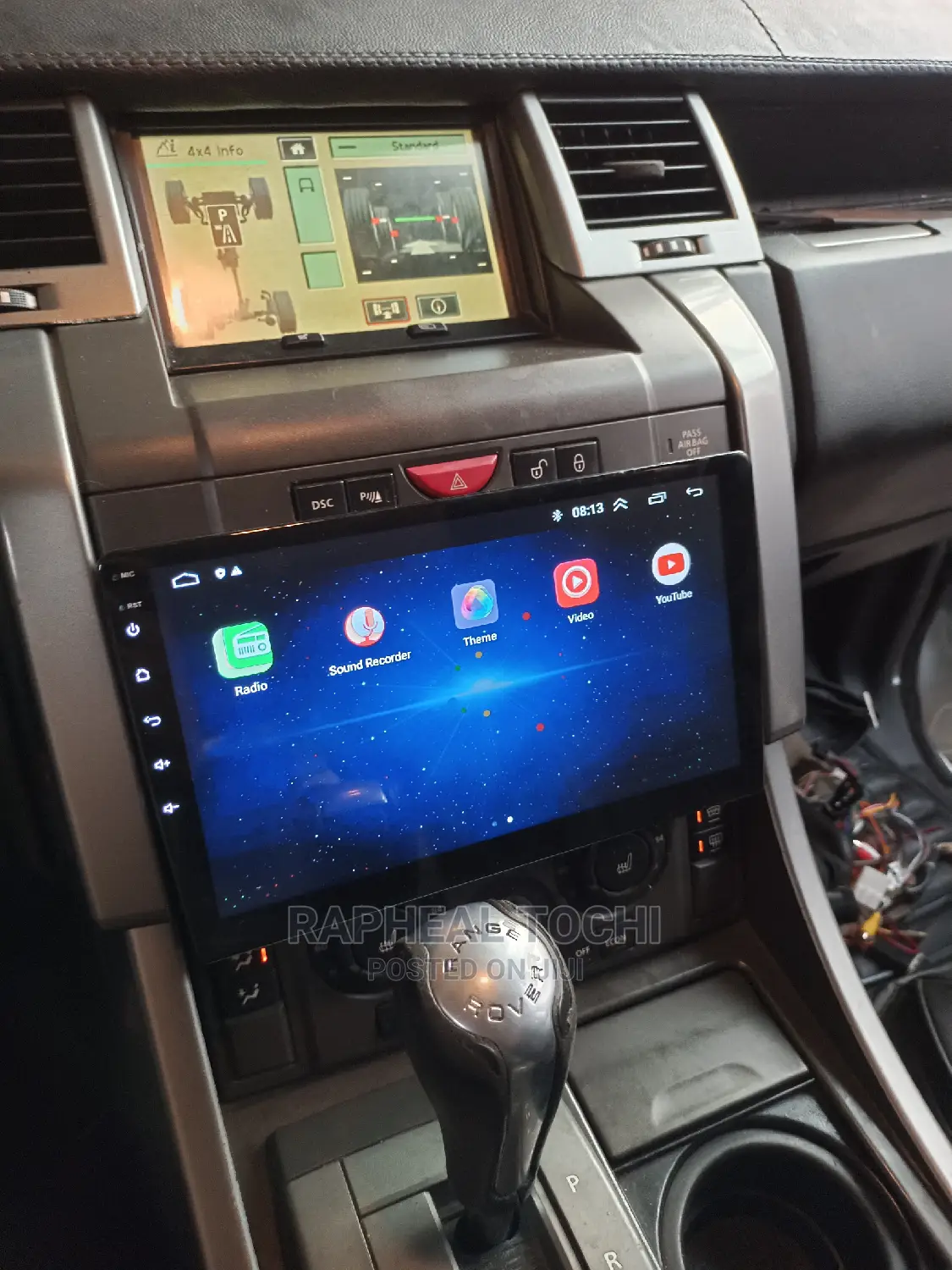 Land Rover Android Navigation Screen