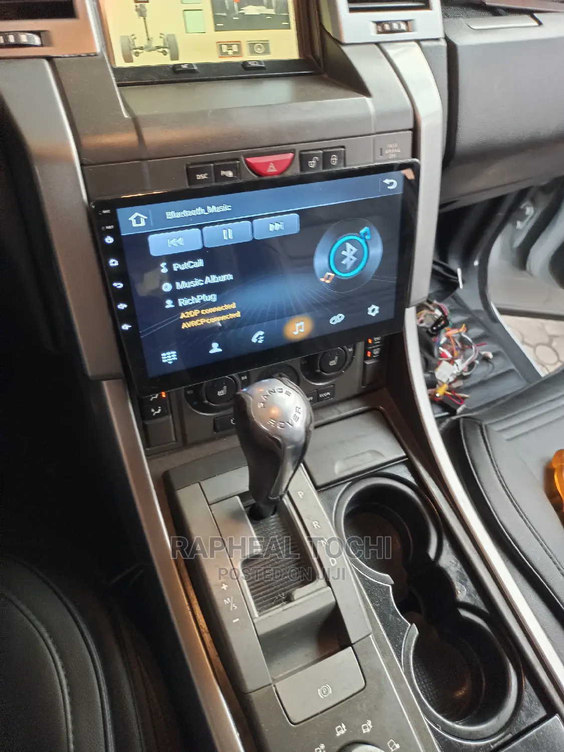 Land Rover Android Navigation Screen