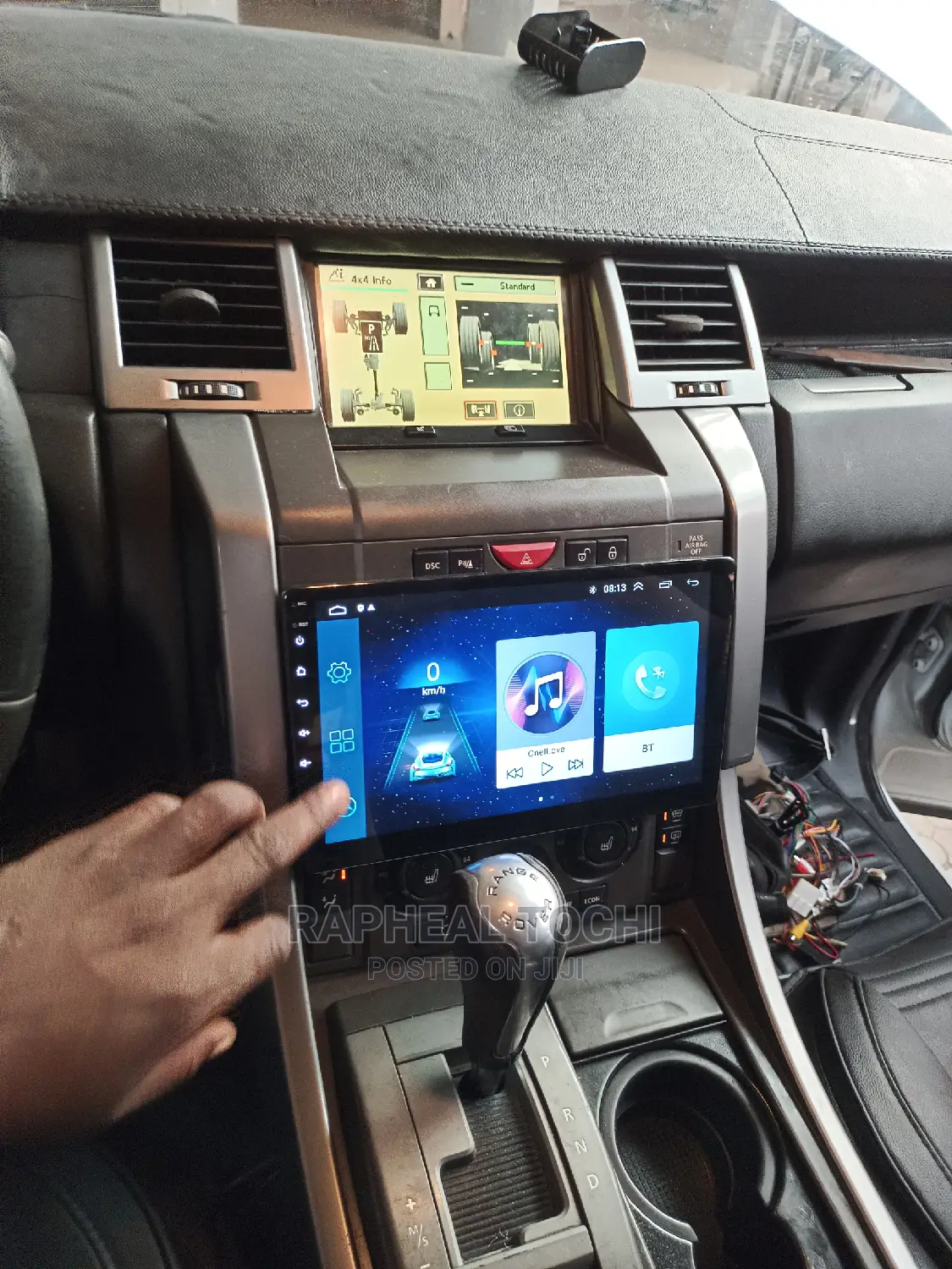 Land Rover Android Navigation Screen