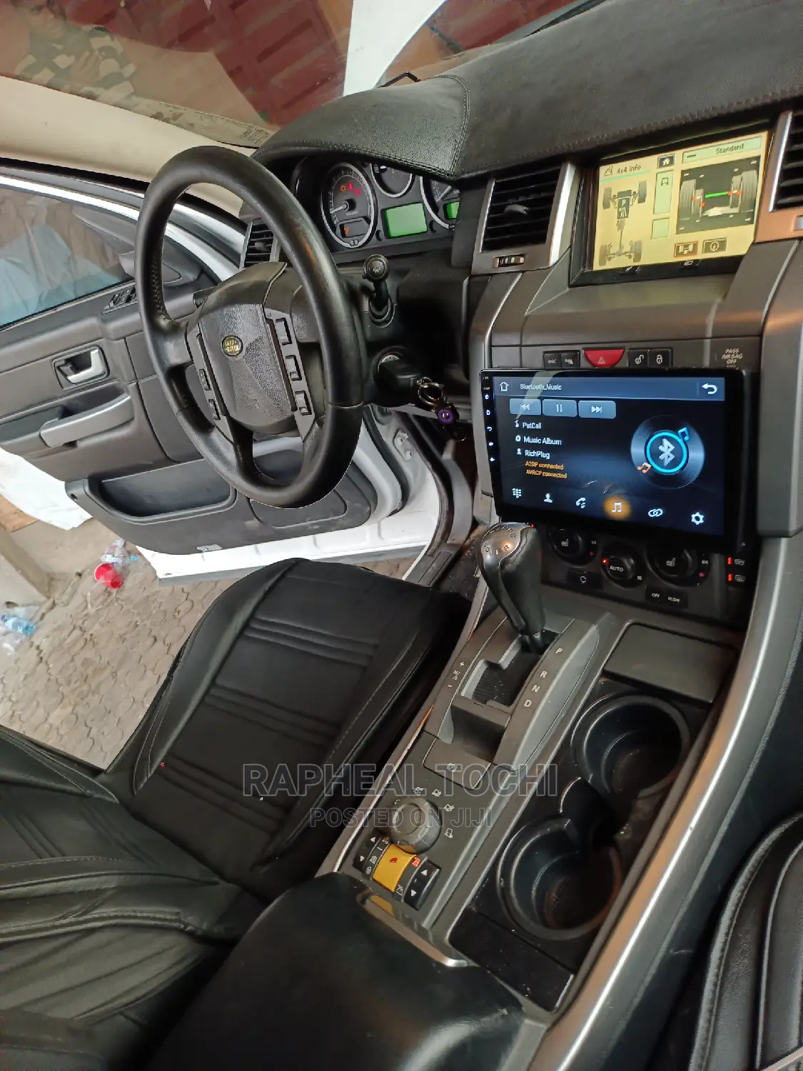 Land Rover Android Navigation Screen