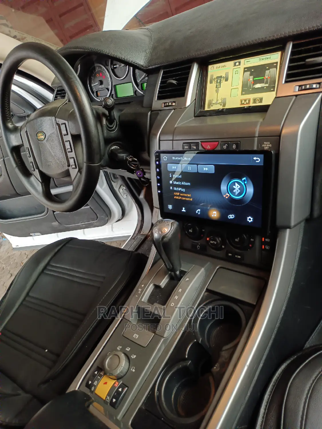 Land Rover Android Navigation Screen