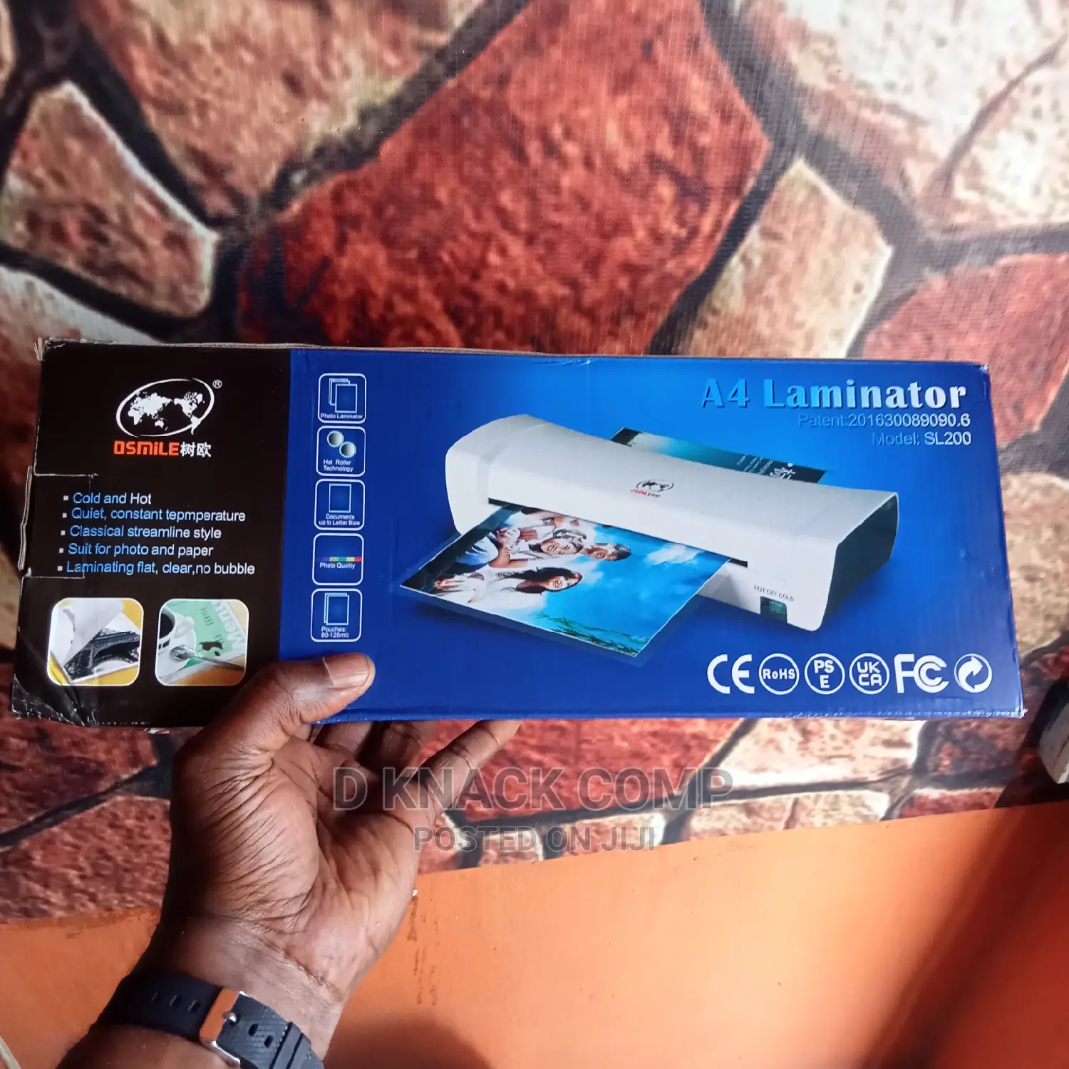 Low Current Laminator Machine Hot and Cold Laminating