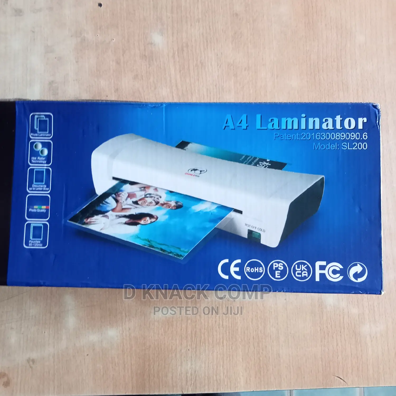 Low Current Laminator Machine Hot and Cold Laminating