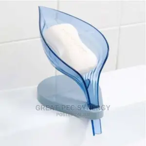 Leaf-Shaped Soap Dish Holder