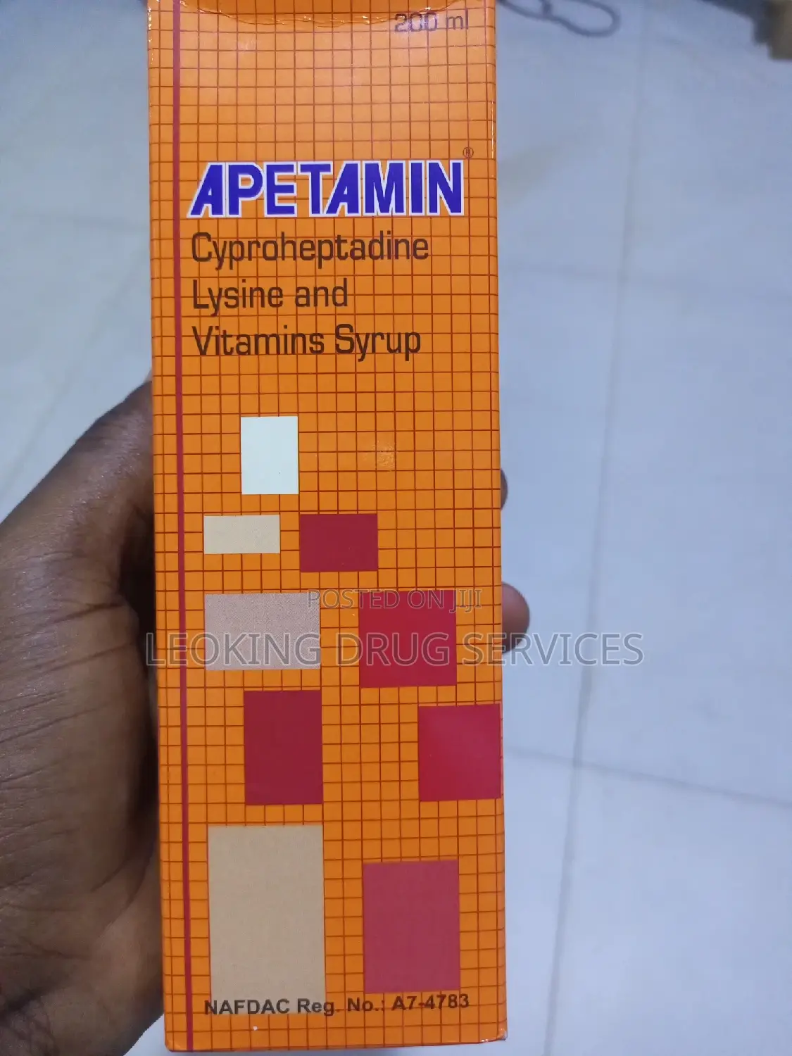 Original Apetamin With Nafdac Number