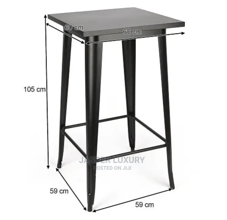 Solid Metal Table